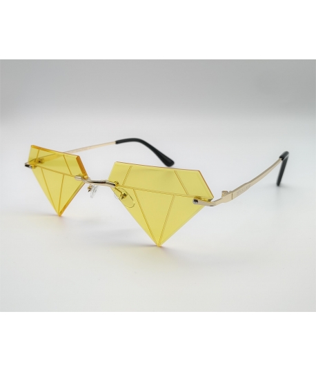 Occhiale Desca Diamonds - Giallo